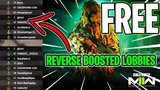 How to REVERSE BOOST/Get EASIER LOBBIES in MW2 | VPN + XP FARMING GLITCH