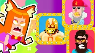 Kitsune vs MadMike LilJeremyDump TerrancePhillips Bowmasters 2021 Game Tricker 37