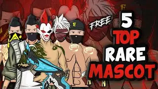 Top 5 rare costume mascot pack freefire | cinak ff | mascot logo