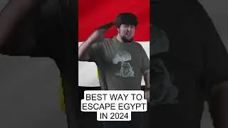 HOW TO ESCAPE EGYPT 2024 GUARANTEED [CW] #shorts #memes