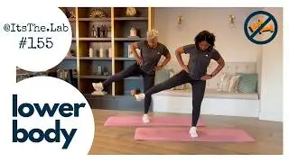 #155: Lower Body Home Workout, No Dumbbells/Equipment