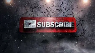 Youtube Outro templet Subscribe Button Without Text 🔥 | No Copyright ⛓️ link in description