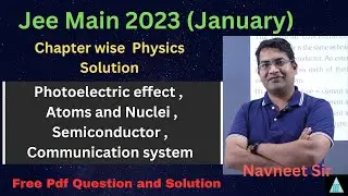 semiconductor jee mains 2023 january solution || semiconductor pyq jee mains 2023