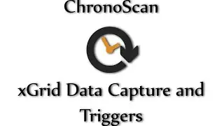 Table Data Capture and Triggers on ChronoScan