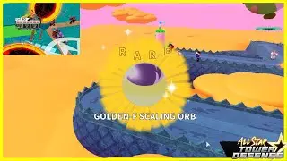 Getting The new Golden Frieza Orb + Showcase Lvl 80 All Star Tower Defense