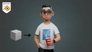 Sculpting Stylized Character in Blender 3D