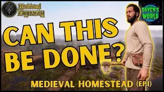 Can This Be Done? - Medieval Homestead (Ep1) - Medieval Dynasty