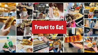 Travel To Eat 🍗🍡🍠 #Shorts