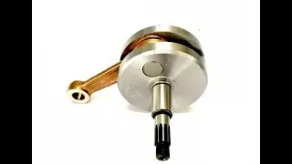 Review of the full-cheek crankshaft for the Karpaty moped.
