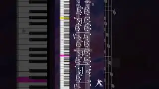 Passacaglia : Handel - Halvorsen || Piano (music score and keyboard tutorial) || Easy & yet Sweet