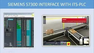 Siemens S7300 ITS PLC || ITS PLC SORTING PROJECT || COMMUNICATION WINPLC ENGINE WITH ITS PLC