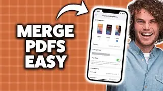 How to Merge PDF Files into One on iPhone 2026 (Step-By-Step Tutorial)