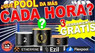 ¿Qué pool paga más? Con estás 2 comparadoras de pools ¡Verás la pool más rentable en cada momento!