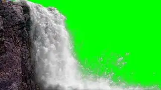 Jungle Waterfall Greenscreen/Chroma Key Effect - Filmora Assets