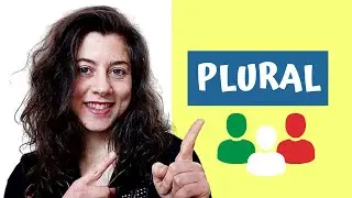 The PLURAL in Italian: an EASY way to change words to plural