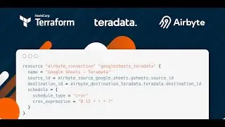 Manage ELT pipelines with code using Airbyte’s Terraform provider