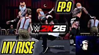 WWE 2K26 |My Rise| Nobody can beat ROCKTECK in the underground 😤 #9