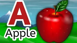 A for apple,apple tv nursery rhyme  