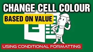 Change The Cell Colour Based On The Values Using Conditional Formatting in Microsoft Excel - 2021