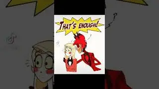 Vaggie's always there to protect Charlie!! (you ok Al?)