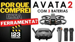 DRONE DE IMPACTO! DJI AVATA 2 É MUITO FÁCIL DE PILOTAR E ATENDE DIVERSOS RAMOS PROFISSIONAIS E LAZER