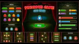Precious GUI Kit Unity Demo
