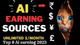 💸 Earn Using Top 8 Ai source || How to Make 💵 Money online