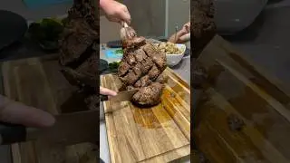 Баранья нога в фольге, запеченная в духовке!🤤 