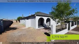 Spectacular Single-Level 3 Bedroom Home Near Downtown Phoenix, AZ! - Priced at $319,900