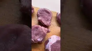 Смажена спаржа та свинина
