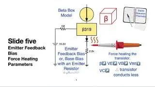 Beta Box for BJT calculations.  Emitter Feedback Bias BJT. Part 2  TAFE NSW
