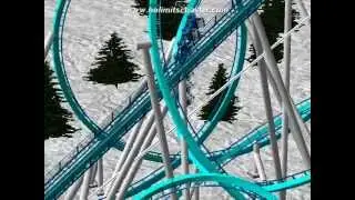 Ice Storm (No Limits coaster)