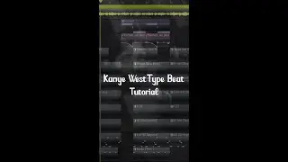 How to make a Kanye West type beat in 30 seconds #Shorts
