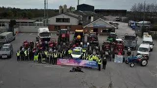 Extreme Tractor Runs Kinnegad too Binghamstown~In Aid Of North West Stop