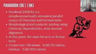 Creating Parallel Corpora for Ukrainian: A German-Ukrainian Parallel Corpus (ParaRook) @ UNLP 2024