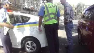 ГАИ Одесса, развод на пешехода