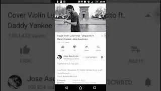 Cover violín Luìs Fonsì - Despacìto ft. Daddy Yankee - José Asuncíón