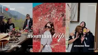 VLOG || mountain trip with friends🏔️ || жарили шашлыки || друзья рассказали про первое впечатление😳