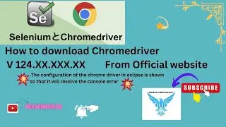 ChromeDriver for chrome124 || #webdriver #chromedriver #automation #seleniumwebdriver #seleniumjava