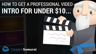 How to Get a Professional Video Intro For Under $10