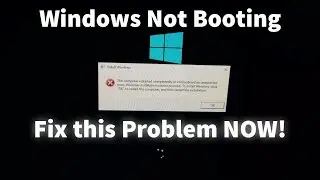 Windows Installation Cannot Proceed Fix