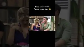 Tolga ilk saniyelerde üstünü düzelt diyor 