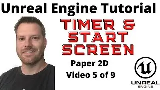 Make a 2D game beginner series #5 Level Timer (Unreal Engine Tutorial)