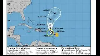 Tropical Update PAY ATTENTION Watches UP for Tropical Storm Philippe