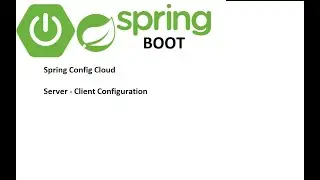 Spring Cloud Config Server-Client Configuration in spring boot application- Hindi