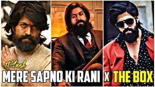 Sapno ki Rani x The Box ft. Superstar Yash | Edit | PoleStar Editz | #edit #yash #transformation