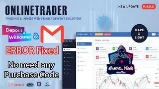 OnlineTrader - Trading and investment management system | Codecanyon Source Code | English