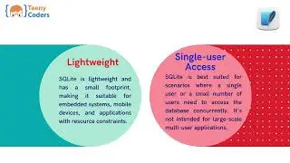 SQLITE Features | DATABASE