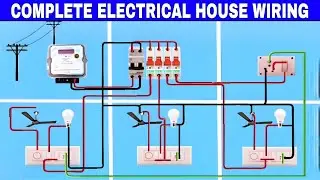 complete electrical house wiring #electrical #electrican #tools #electric @electrictrick358