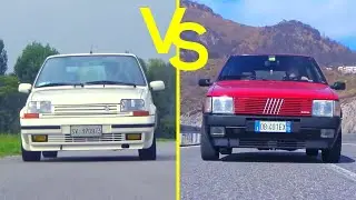 Perché tutti amano le BARE: Uno Turbo vs Renault 5 GT Turbo